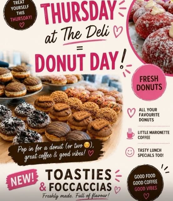 Donut Day at The Deli