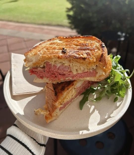 A chicken, bacon and cheddar toastie